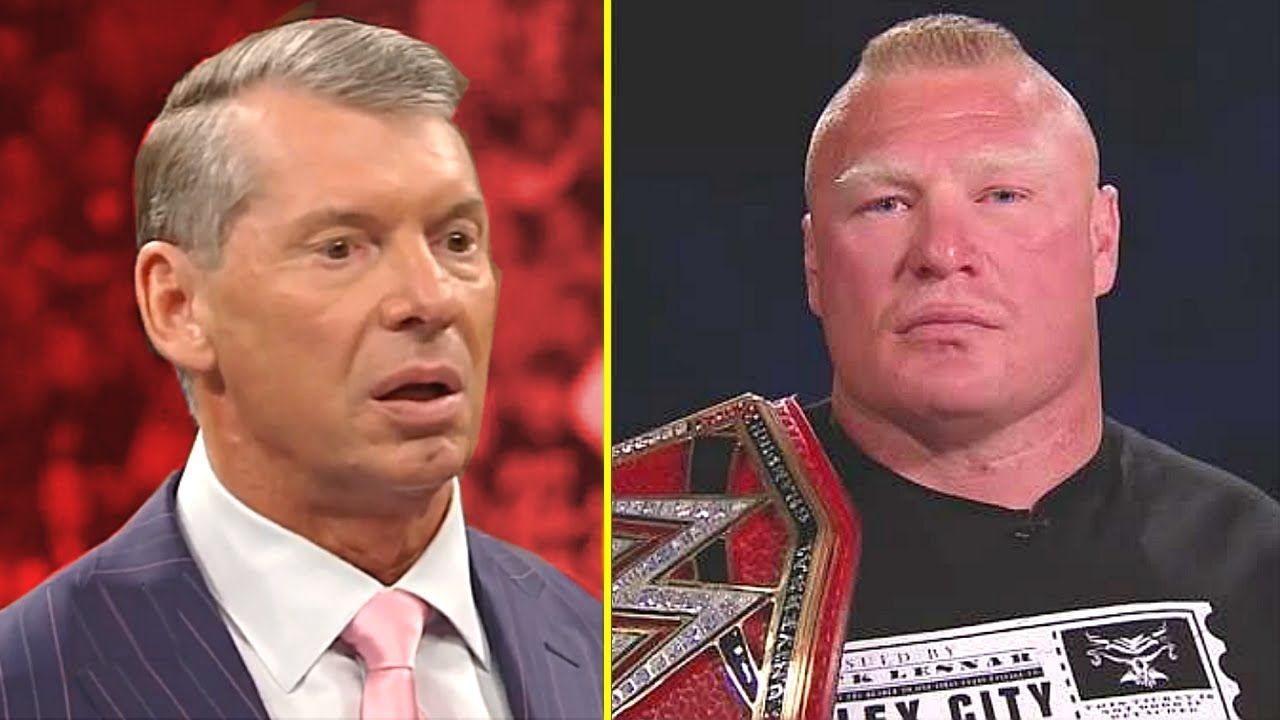 Why Lesnar And McMahon Argued After WrestleMania