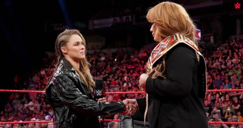 Huge Raw Takeaways- Rousey And Jax Make Things Official