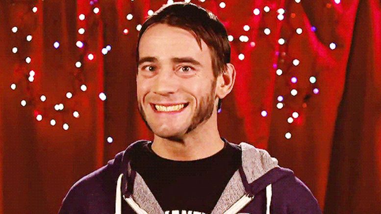 cm punk backstage all in press conference