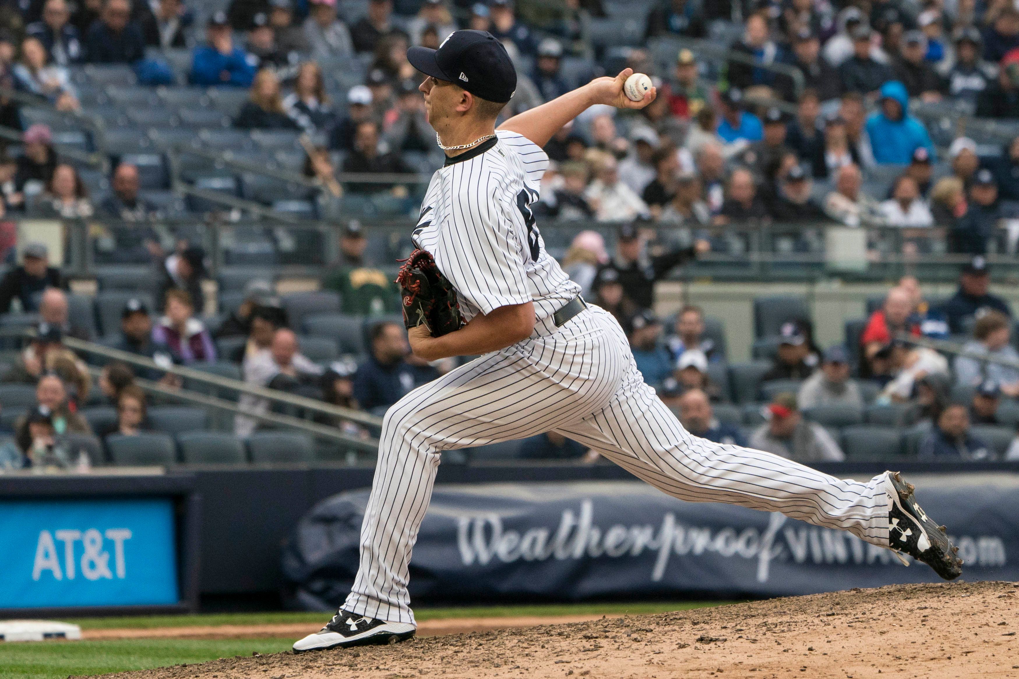 A.J. Cole Placed On Disabled List By Yankees