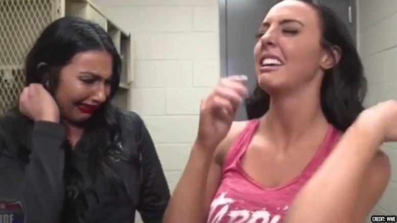 iiconics wwe ride along call-up main roster backstage video