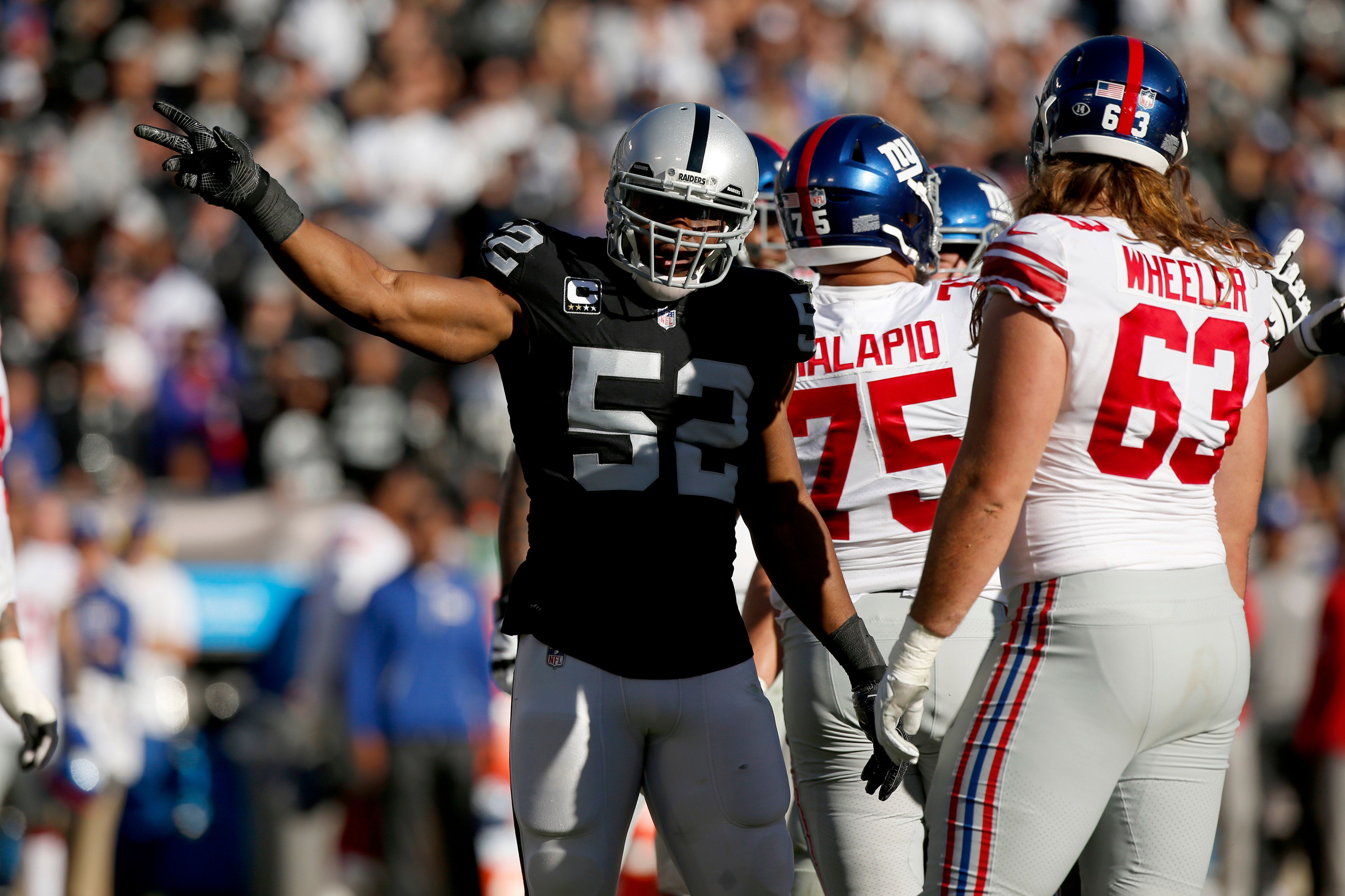 Here's why Raiders, Khalil Mack are in contract stalemate with no end in  sight