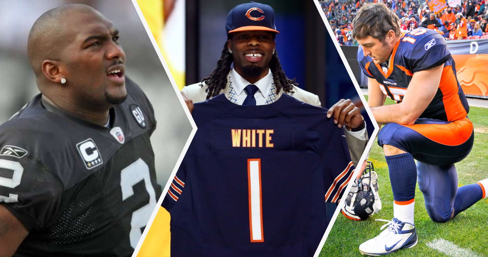 The Least Productive QB WR RB Drafted In The First Round Of The Past 20