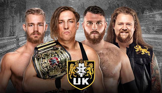 WWE Reveals All New Stylish NXT UK Tag Team Titles