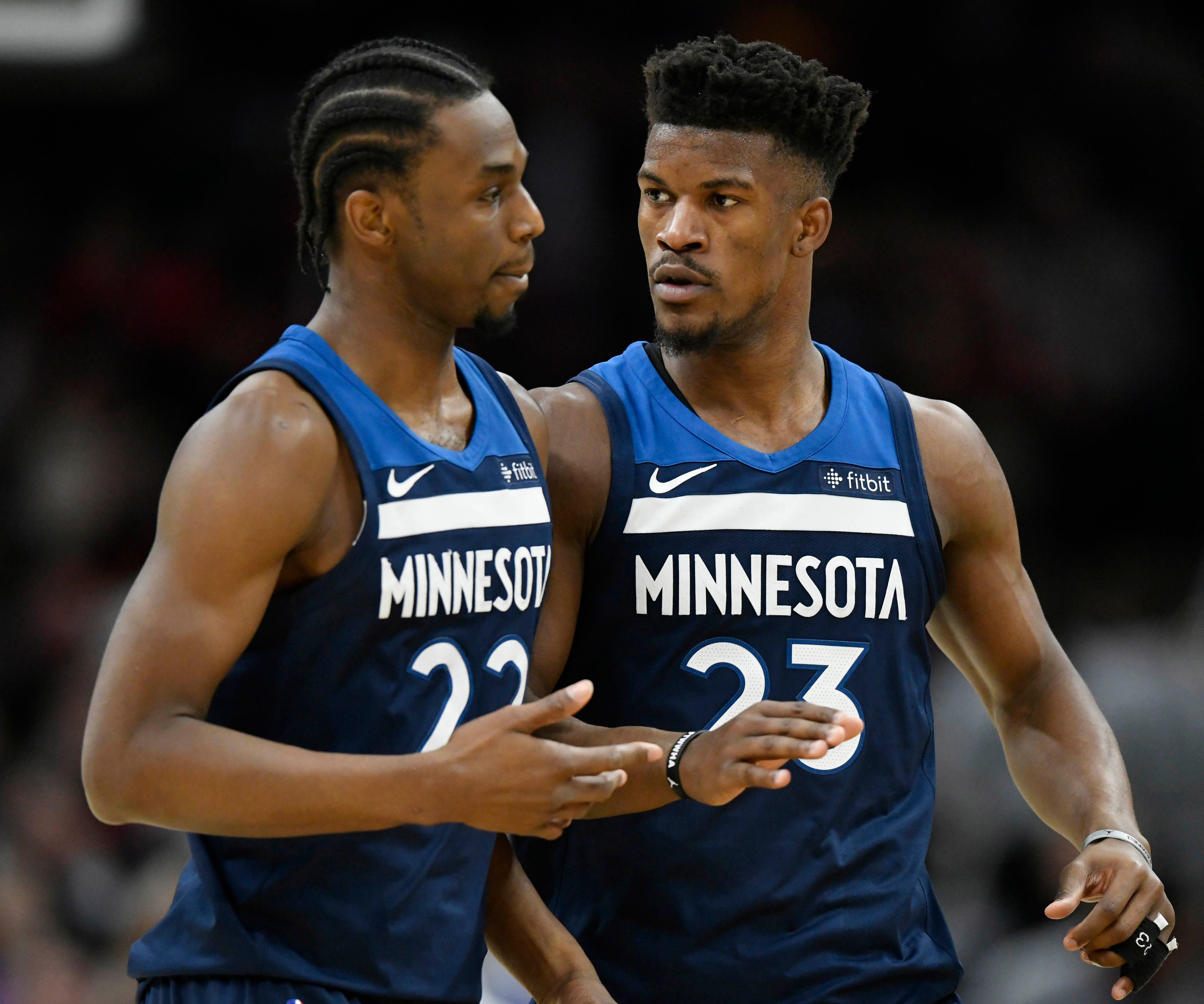 Andrew Wiggins Says Relationship With Jimmy Butler Has Always Been Fine ...