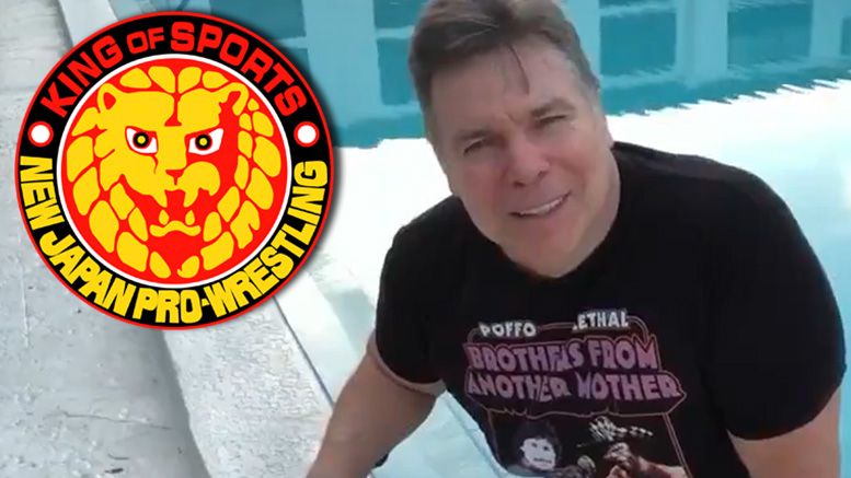 lanny poffo njpw new japan announcer commentary audition