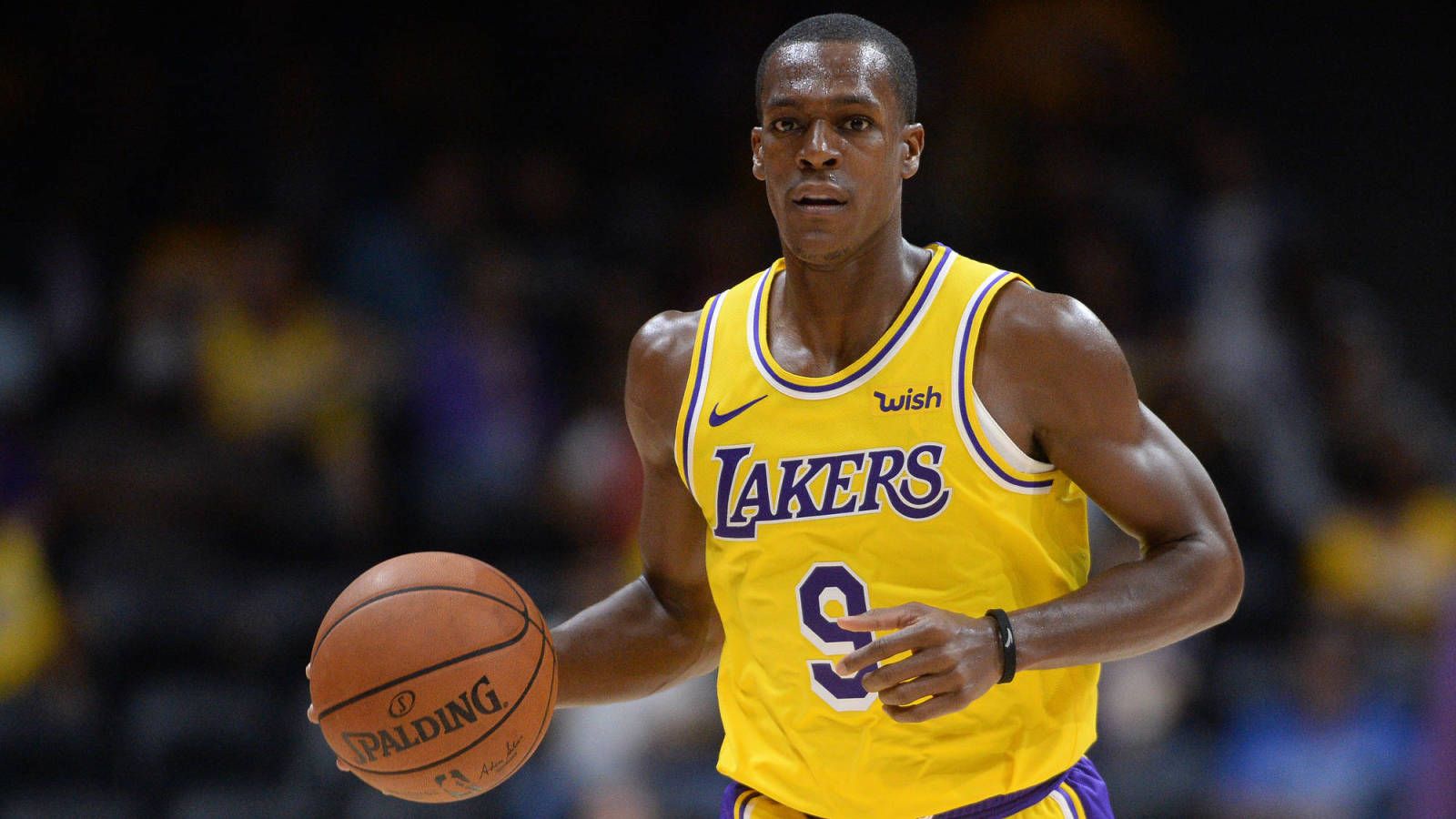 Rajon Rondo Is Back In The Gym Working On Layups [Video]