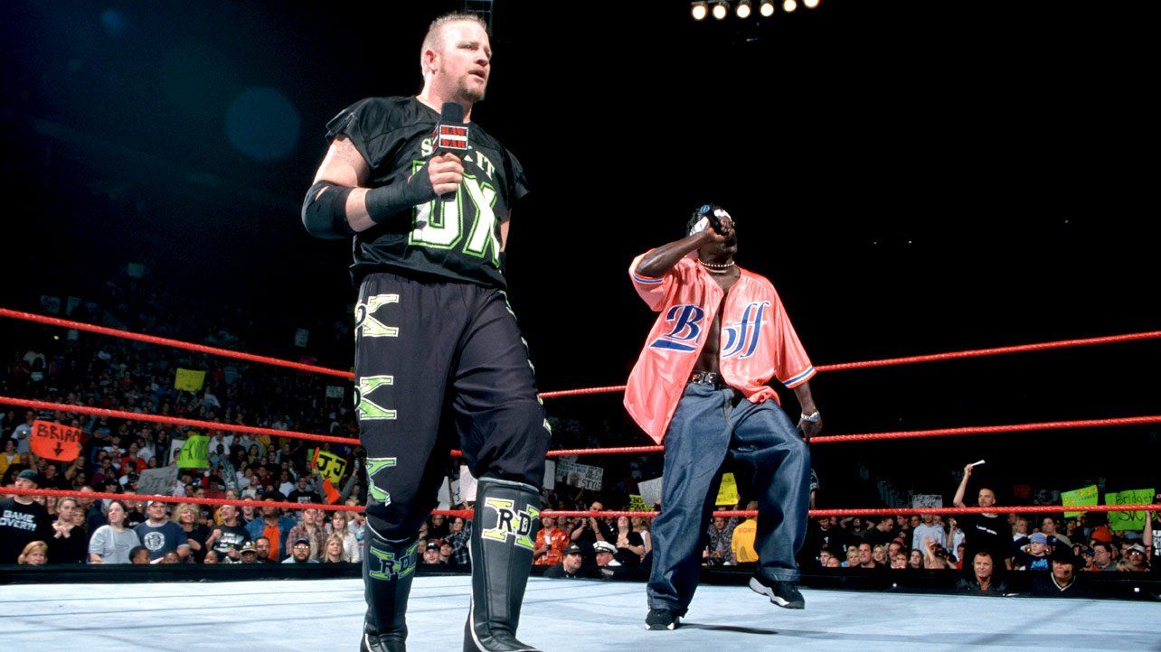Road Dogg and K-Kwik in WWE