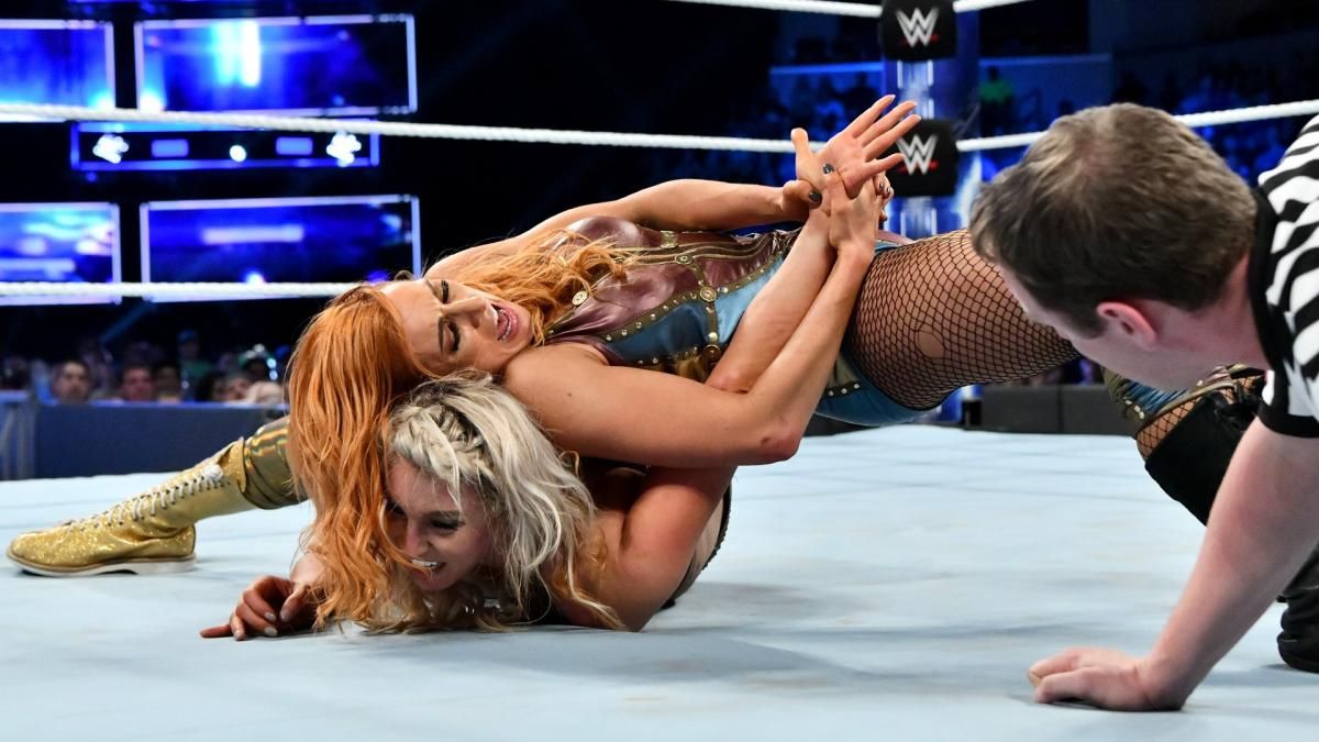 Becky Lynch vs. Charlotte Flair