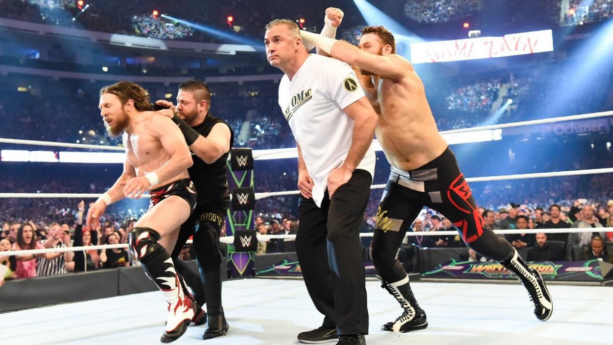 Kevin Owens and Sami Zayn vs. Daniel Bryan and Shane McMahon