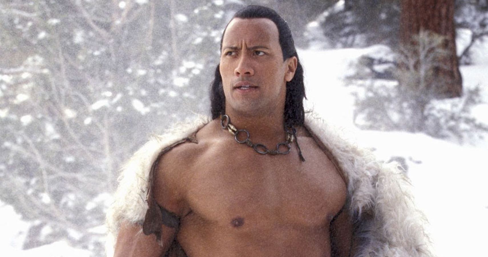 Dwayne 'The Rock' Johnson re-created his cringeworthy throwback