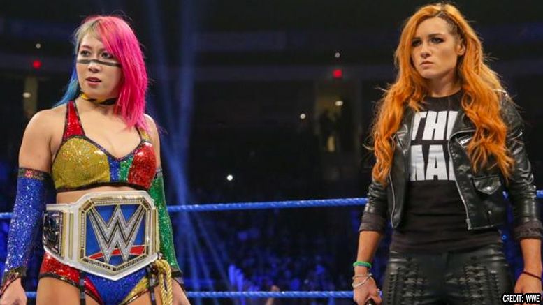 becky lynch asuka royal rumble not official paige announcement