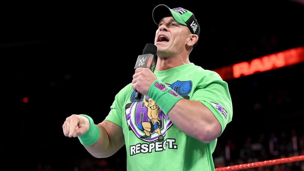 John Cena on Raw