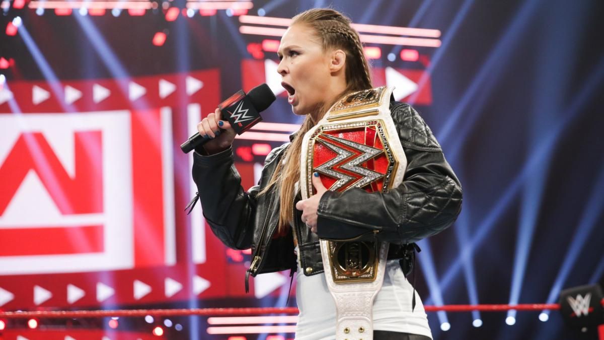 Ronda Rousey on Raw