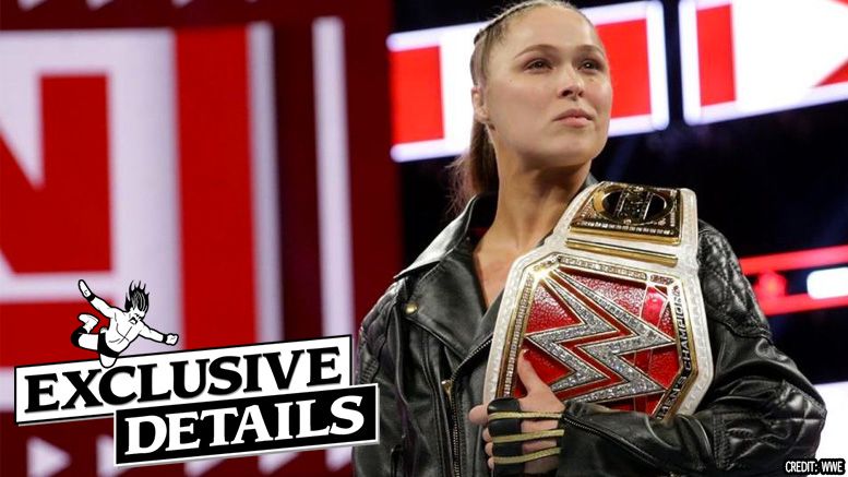 ronda rousey contract details not leaving taking break