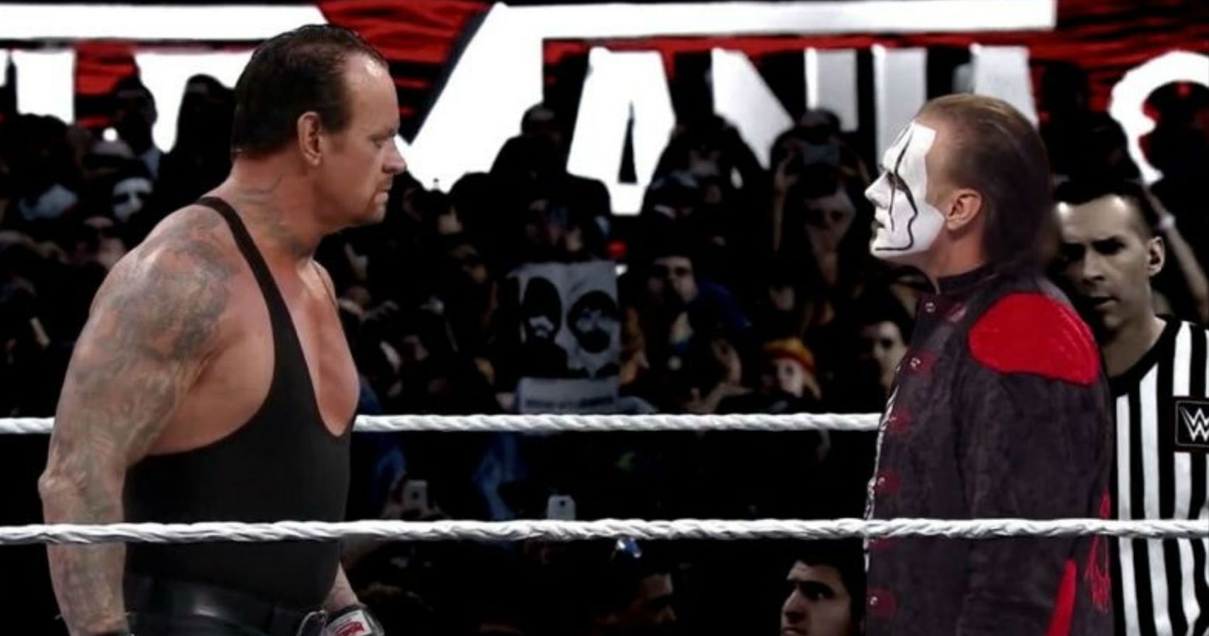 Sting and the Undertaker face-off