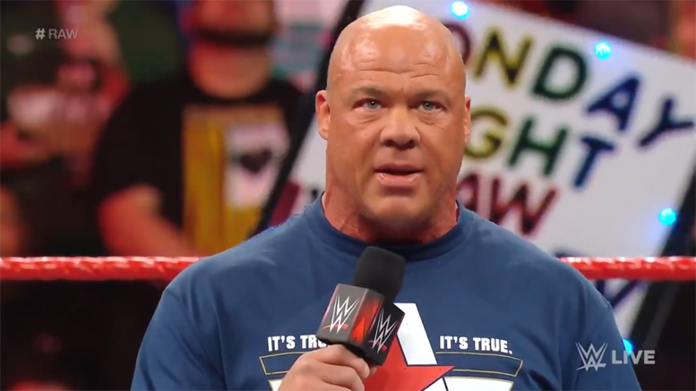 Kurt Angle, WWE, WrestleMania, Retirement, baron corbin