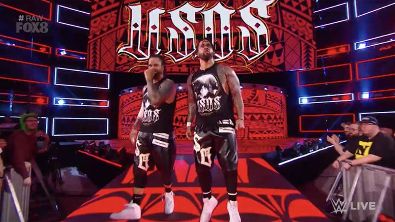 WWE, Raw, SmackDown, SmackDown Live, The Usos, Tag Teams