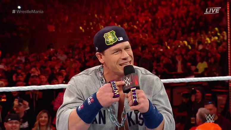 WWE, John Cena, Elias, WrestleMania