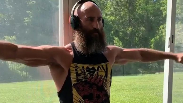 tommaso ciampa resumes resumed training again video workout