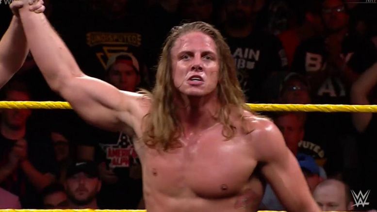 matt riddle pulled nxt live events mild arm infection