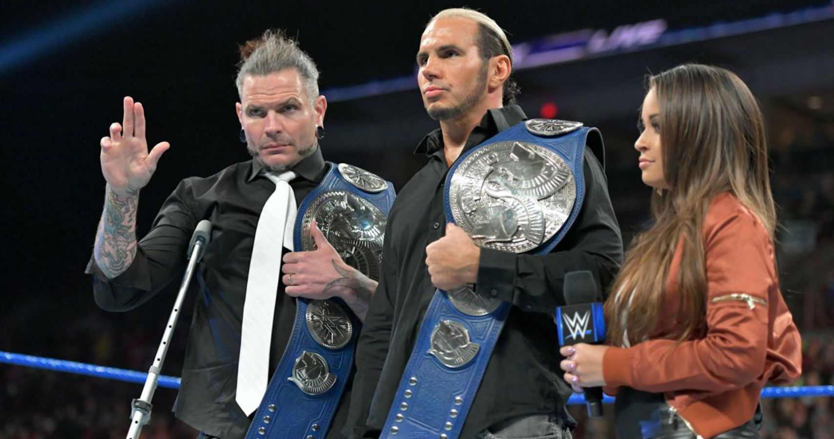 The Hardy Boyz Relinquish SmackDown Tag Team Titles