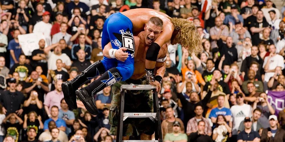 John Cena AA To Edge From Ladder