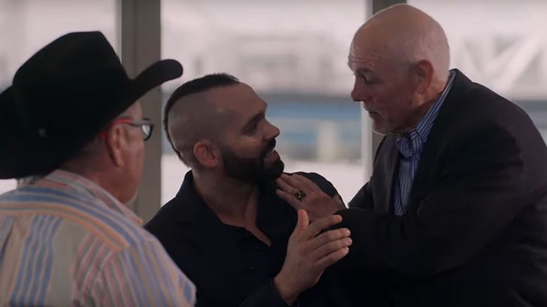 shawn spears tully blanchard cody rhodes all out aew all elite wrestling interview actions fyter fest