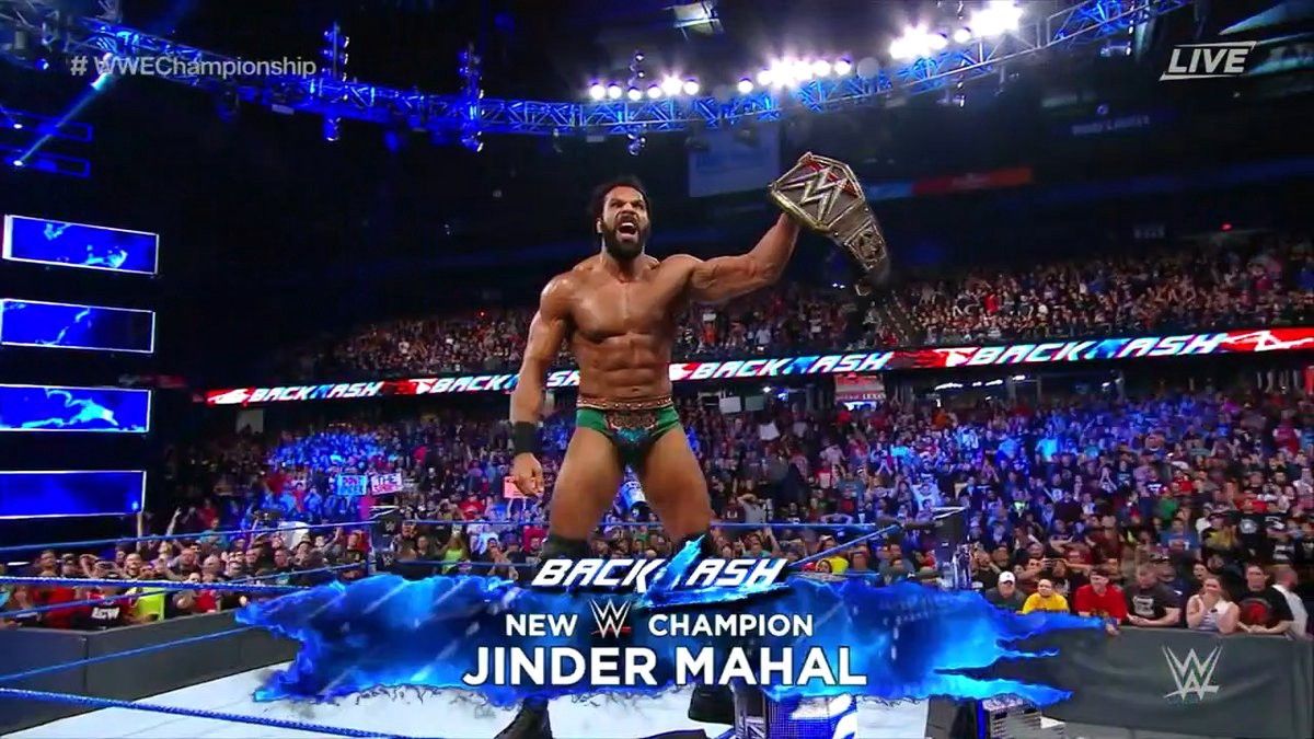 Jinder Mahal Wins WWE Championship