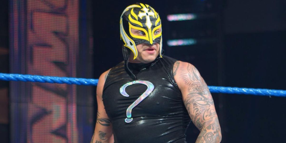 Rey Mysterio in the ring 