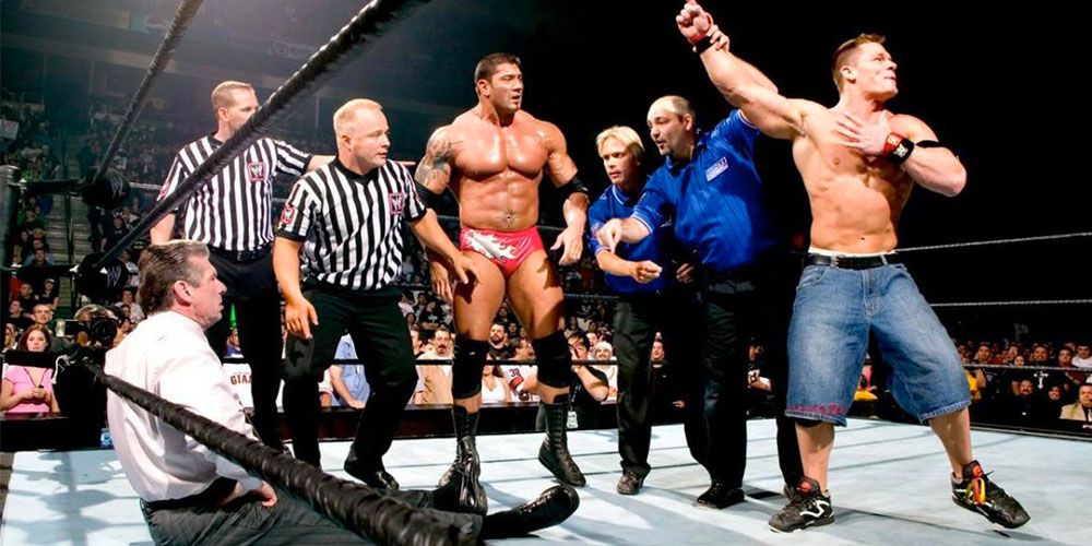 Vince McMahon Tears Quad Royal Rumble 2005