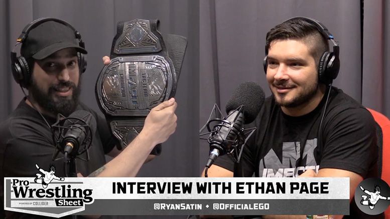 ethan page interview impact wrestling