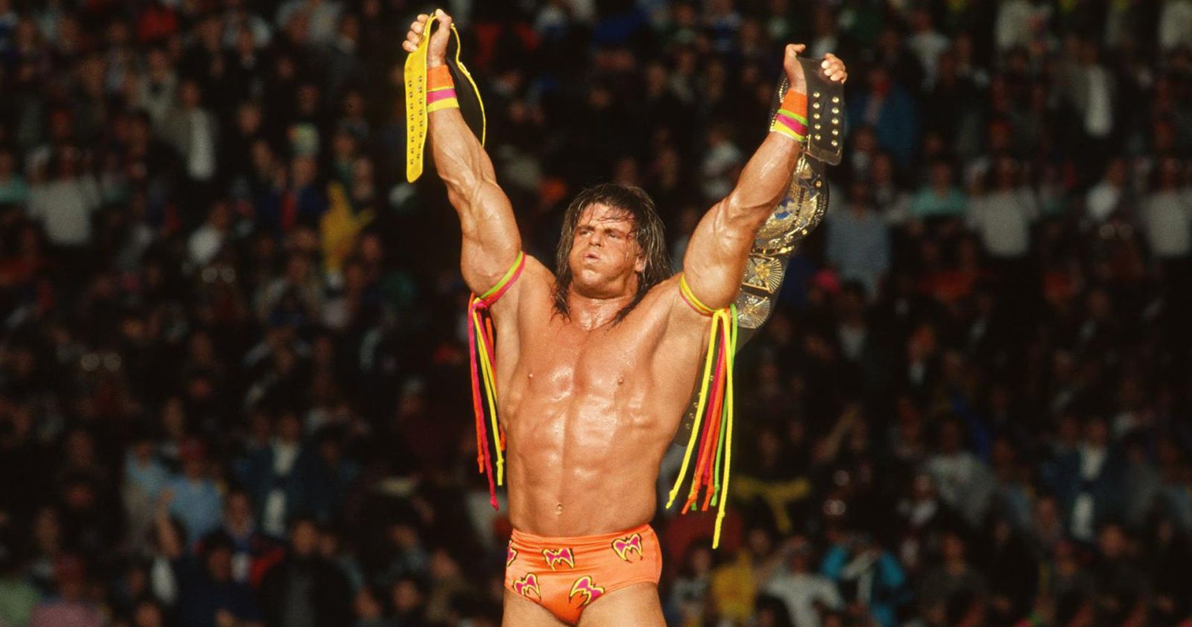 Warrior after beating Hogan