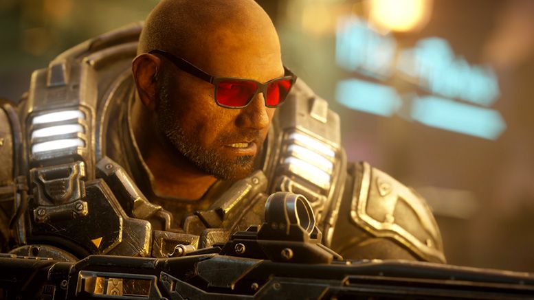 dave batista gears 5 commercial playable character