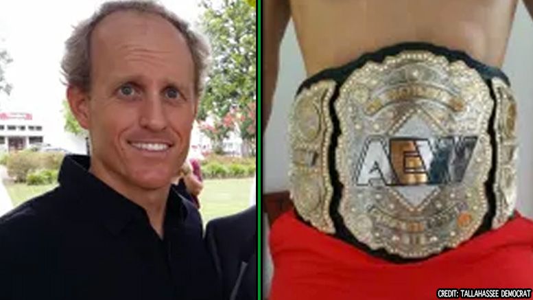 chris jericho aew all elite wrestling belt florida man discovered found craigslist frank price