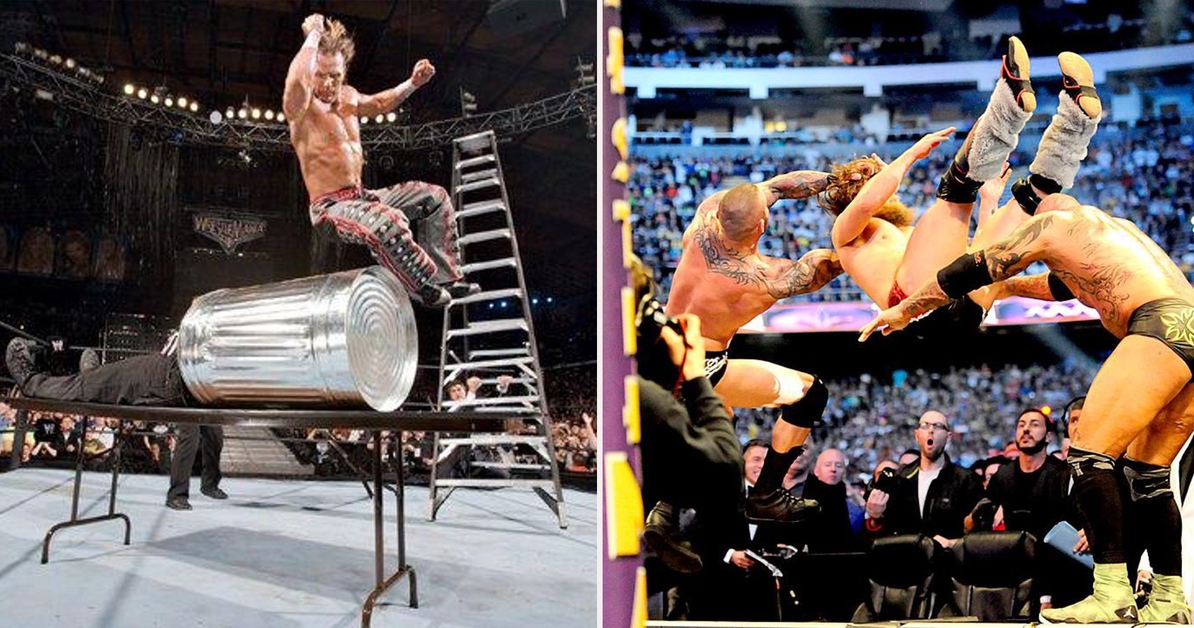 10 Best Table Spots In WWE History