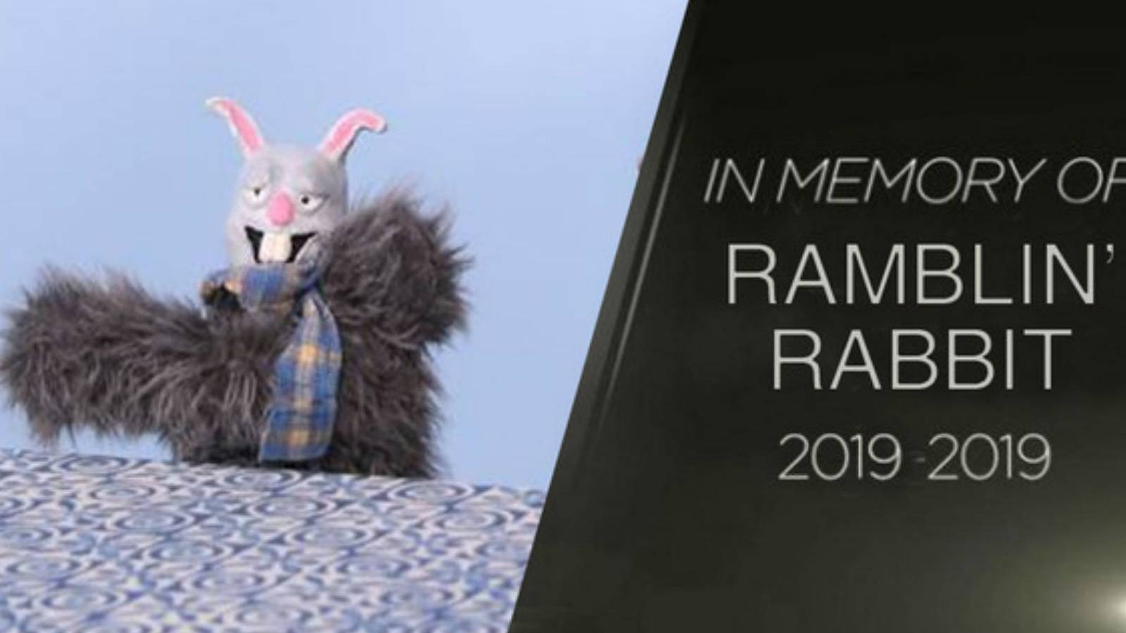 Friday Ramble Rabbit Ramblin' Rabbit Resurrected & Immediately Re-Murdered During Firefly ...