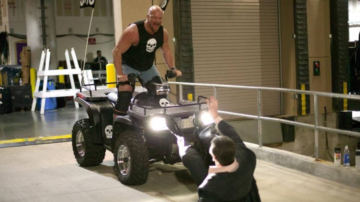 Every Time Stone Cold Used A Vehicle, Ranked
