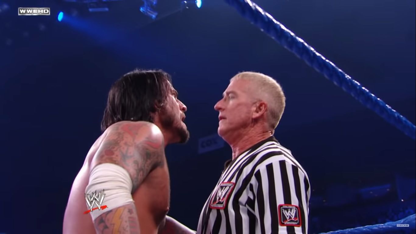 CM Punk confronts Scott Armstrong