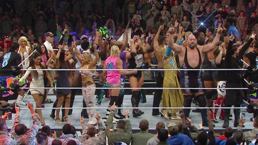 WWE: 10 Best Moments From Their Tribute To The Troops Shows