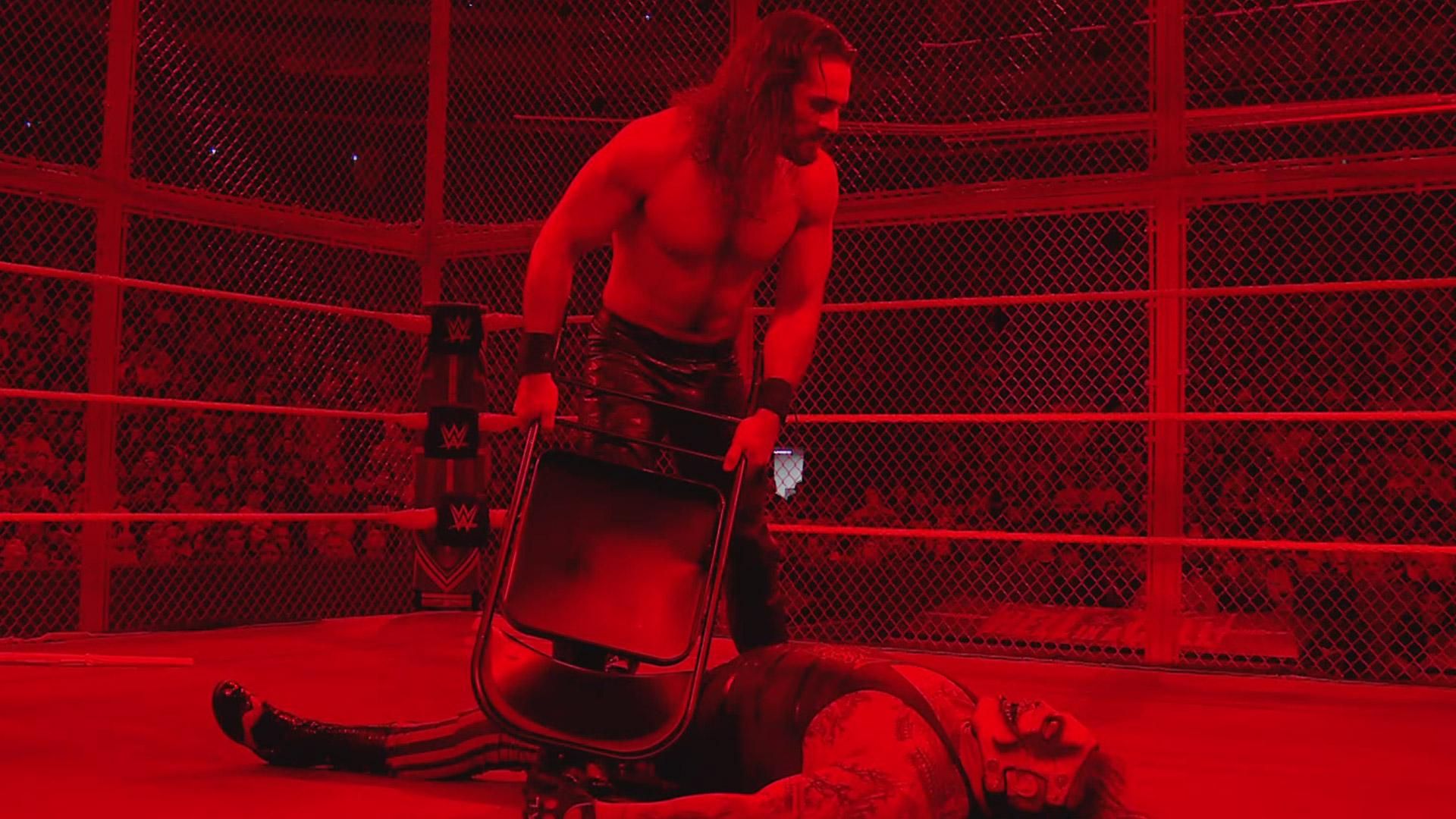 Seth Rollins The Fiend Hell In A Cell