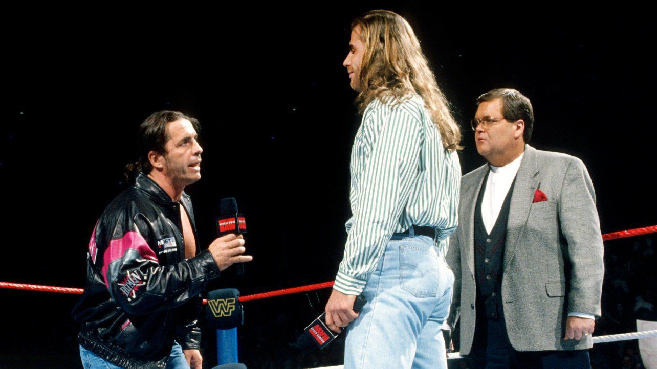 WWE Monday Night Raw December 30, 1996 Bret Hart Shawn Michaels