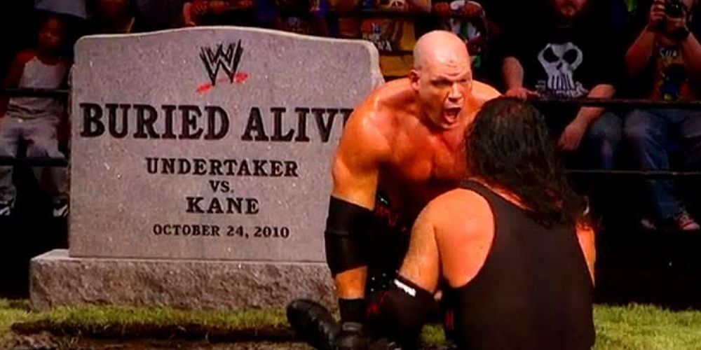 Kane buries Undertaker
