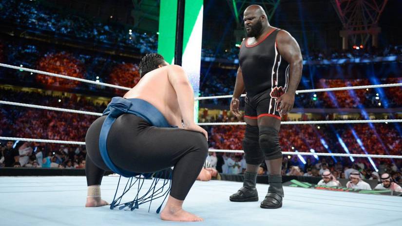 Mark Rumble Running 10 Giants Who Have Somehow Never Won A Royal Rumble