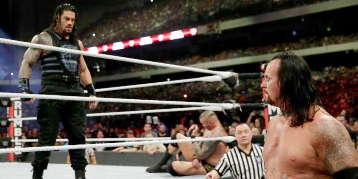 Reigns eliminates Undertaker