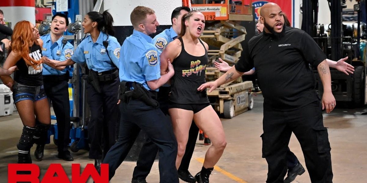 Ronda Rousey, Becky Lynch, Charlotte Flair Arrested