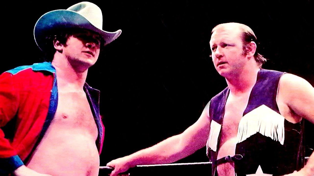 Terry Funk and Dory Funk Jr.