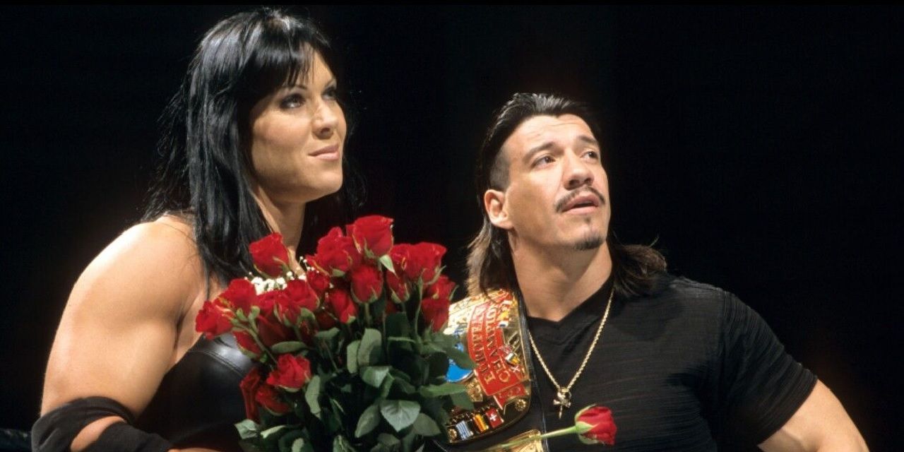 WWE Latino Heat Eddie Guerrero and Chyna