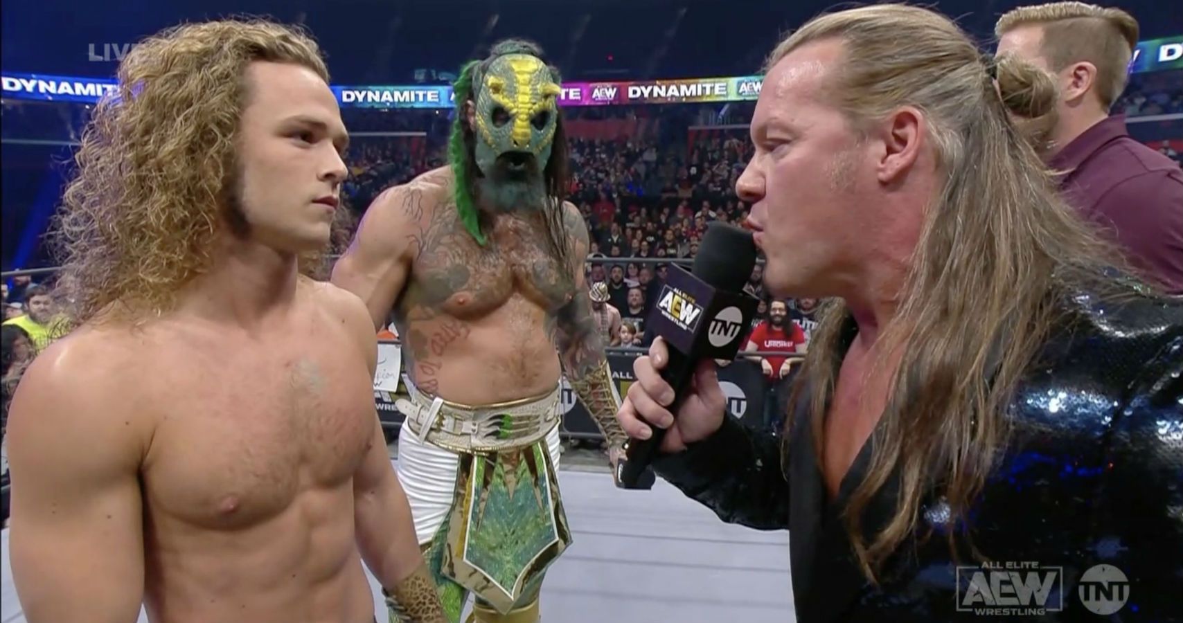 jungle boy and Chris Jericho