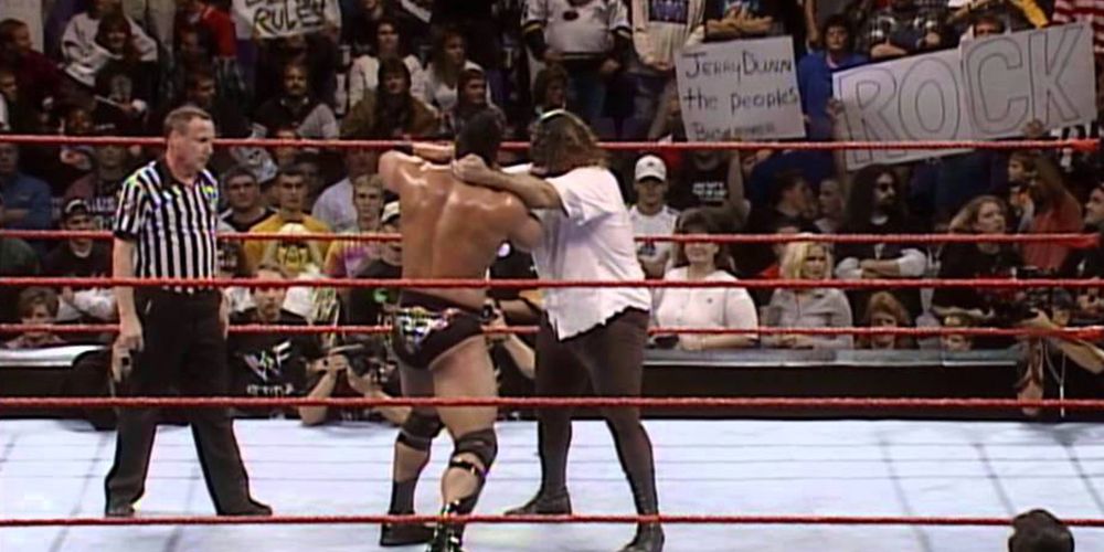 10 Mankind Vs The Rock Matches, Ranked From Worst To Best